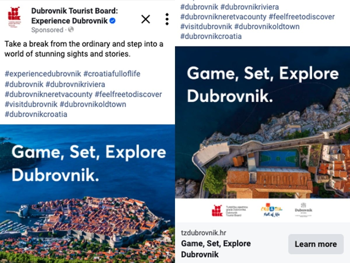 TZ GRADA DUBROVNIKA PROMOVIRALA DUBROVNIK UZ AUSTRALIAN OPEN