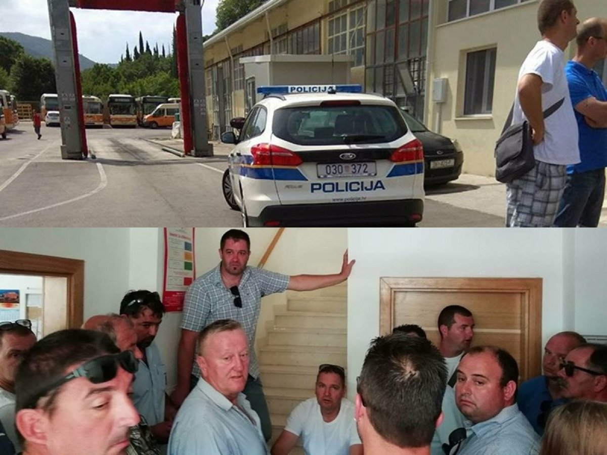 Povjerenik sindikata vozača i službeni odgovor Libertasa o pobuni u remizi...