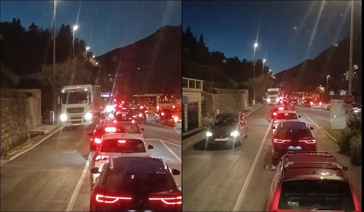 Video / ODMAH NAKON ZATVARANJA MAGISTRALE NASTAO PROMETNI KOLAPS U RIJECI DUBROVAČKOJ