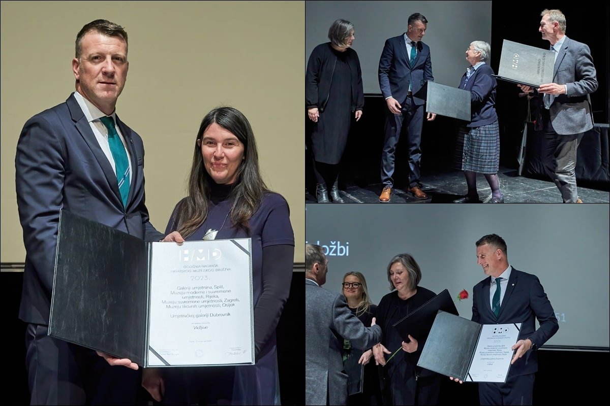UGD MEĐU DOBITNICIMA GODIŠNJE NAGRADE HRVATSKOG MUZEJSKOG DRUŠTVA ZA PROJEKT „VIDLJIVE”