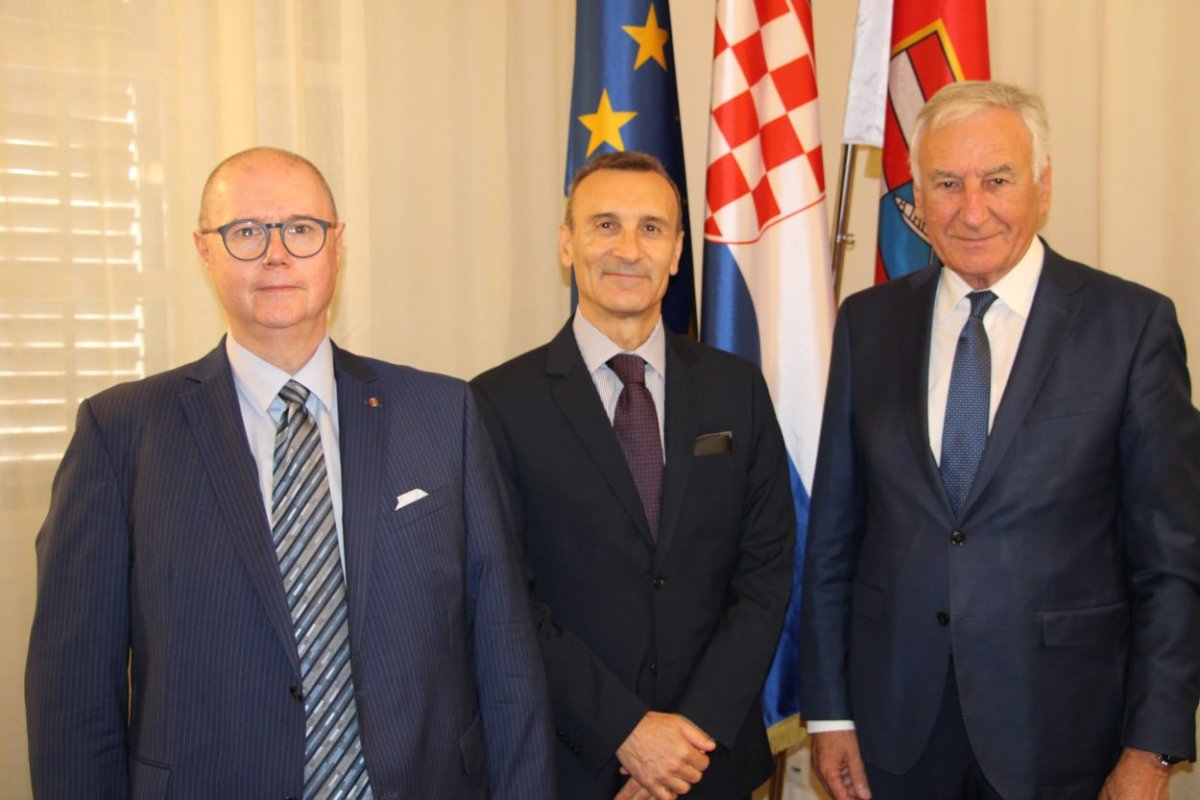 ŽUPAN DOBROSLAVIĆ S VELEPOSLANIKOM ITALIJE