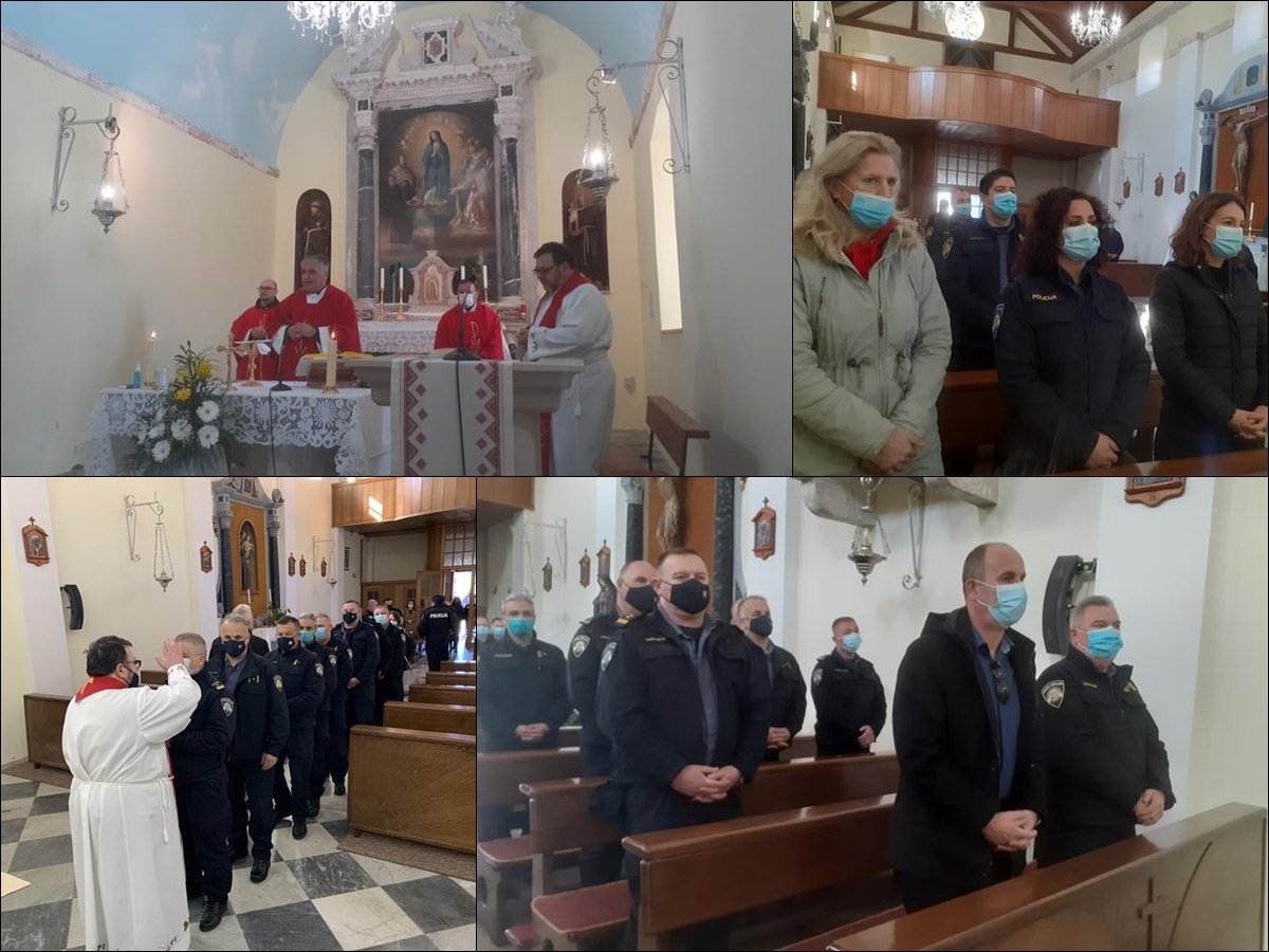 Obilježen Dan Policijske kapelanije „Sveti Vlaho“