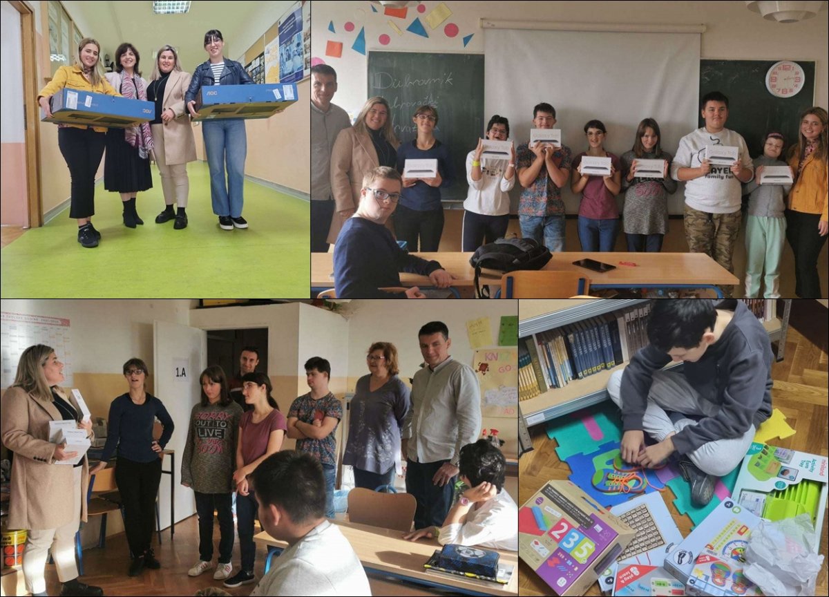 Dubrovačka biskupija: Osnovci i srednjoškolci kroz akciju „kuTI&amp;JA za Caritas” prikupili novac za informatičku opremu i didaktičke igračke