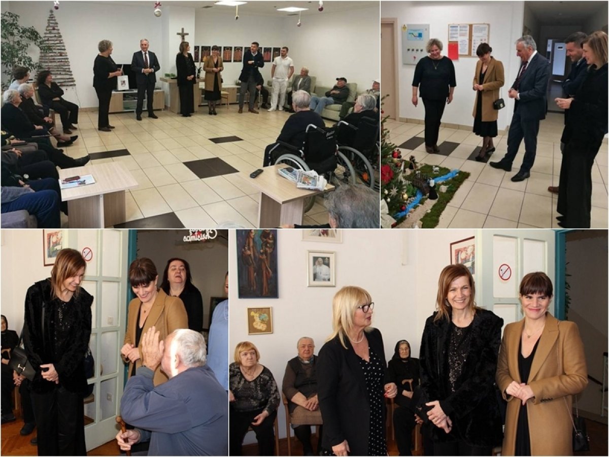 Predstavnici Županije posjetili domove za starije u Mokošici i Konavlima