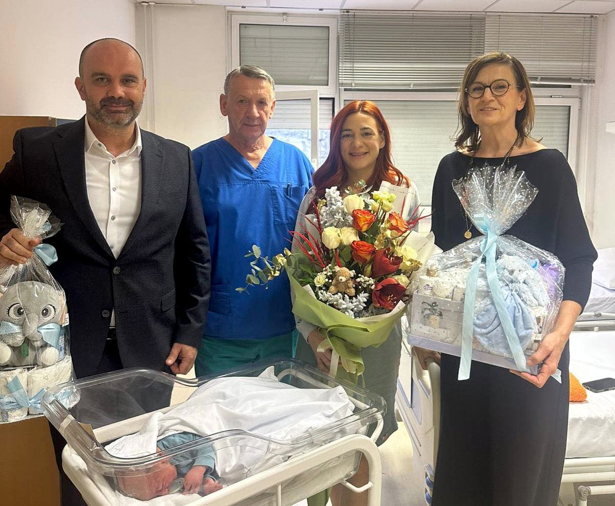 PRVA BEBA U DUBROVAČKO – NERETVANSKOJ ŽUPANIJI OVE GODINE ROĐENA JE U METKOVIĆU