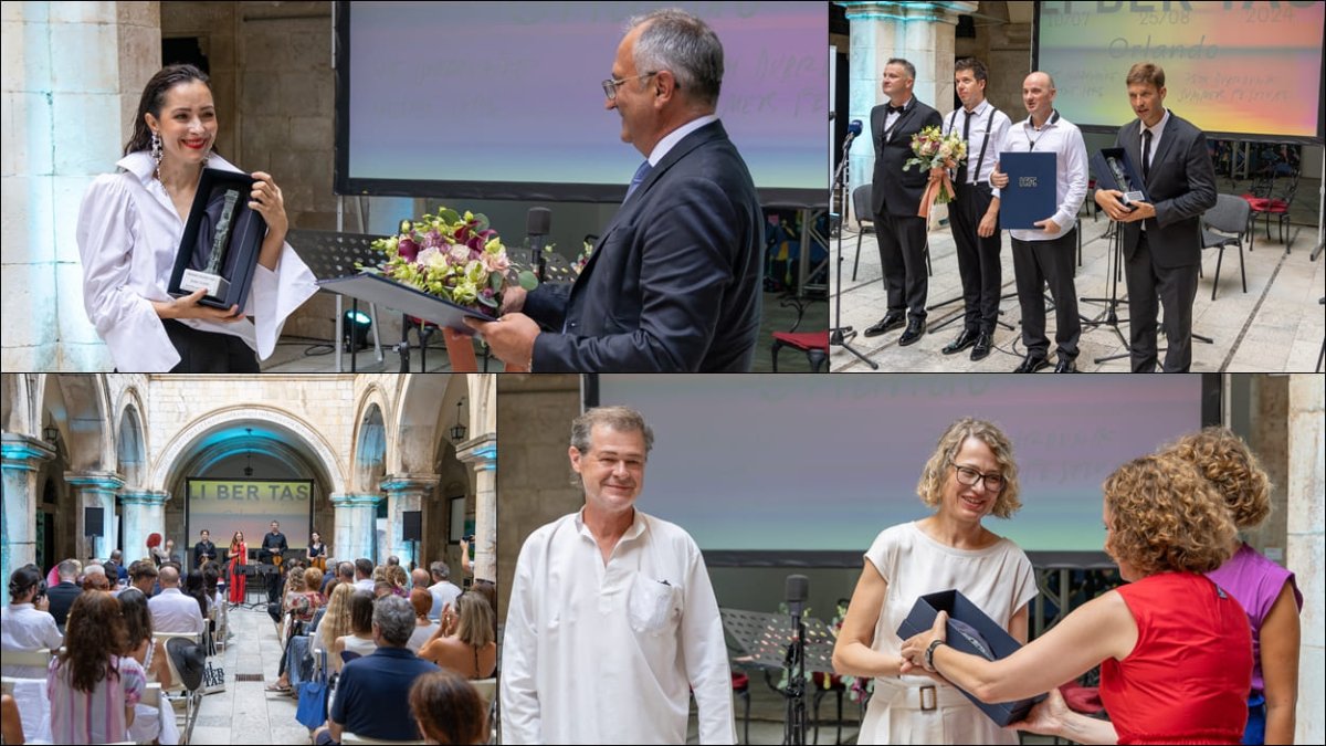 Foto / DODIJELJENE NAGRADE ORLANDO ZA OSTVARENJA NA 75. DUBROVAČKIM LJETNIM IGRAMA