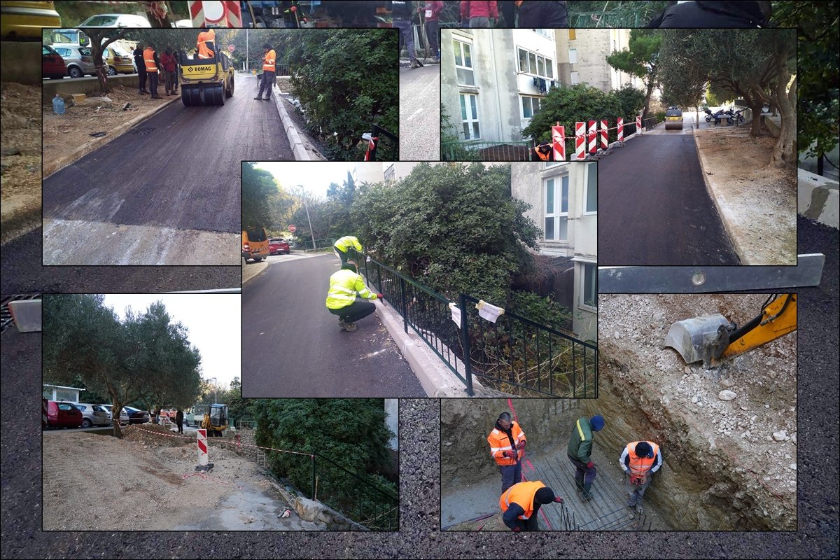 ZAVRŠENA SANACIJA POTPORNOG ZIDA U ULICI OD IZVORA