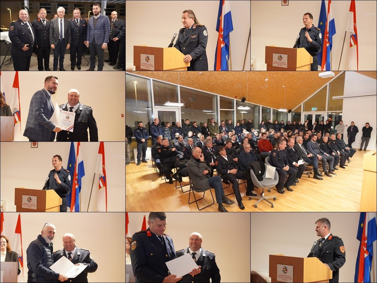 Foto / ŽUPANIJSKA VATROGASNA ZAJEDNICA OBILJEŽILA 30. OBLJETNICU OSNIVANJA