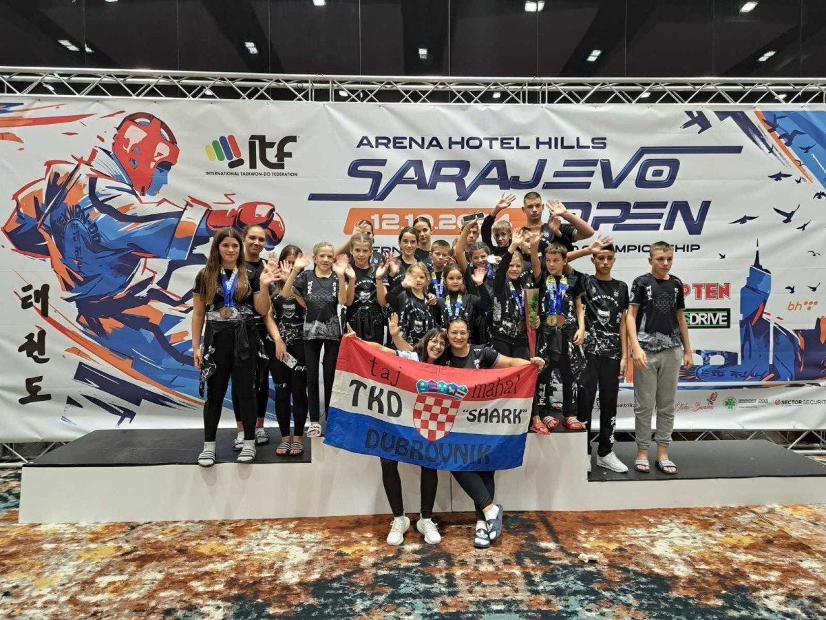 GRADONAČELNIK FRANKOVIĆ ČESTITAO TAEKWONDO KLUBU SHARK