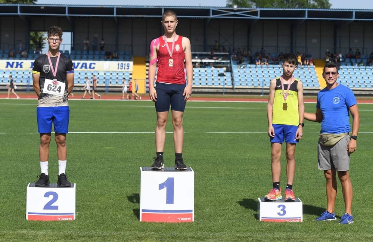 ATLETIKA – MLAĐI KADETI: MARIN LUČIĆ PRVAK HRVATSKE U BACANJU VORTEXA
