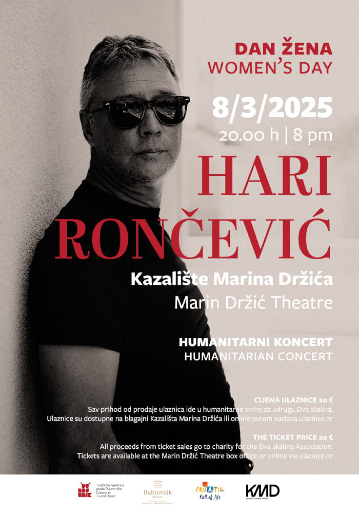 HARI RONČEVIĆ UZ DAN ŽENA U KAZALIŠTU