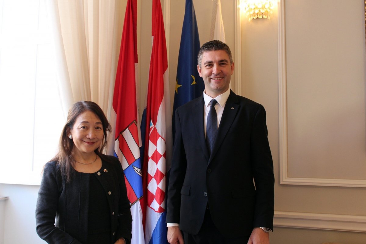 Gradonačelnik Franković primio veleposlanicu Japana