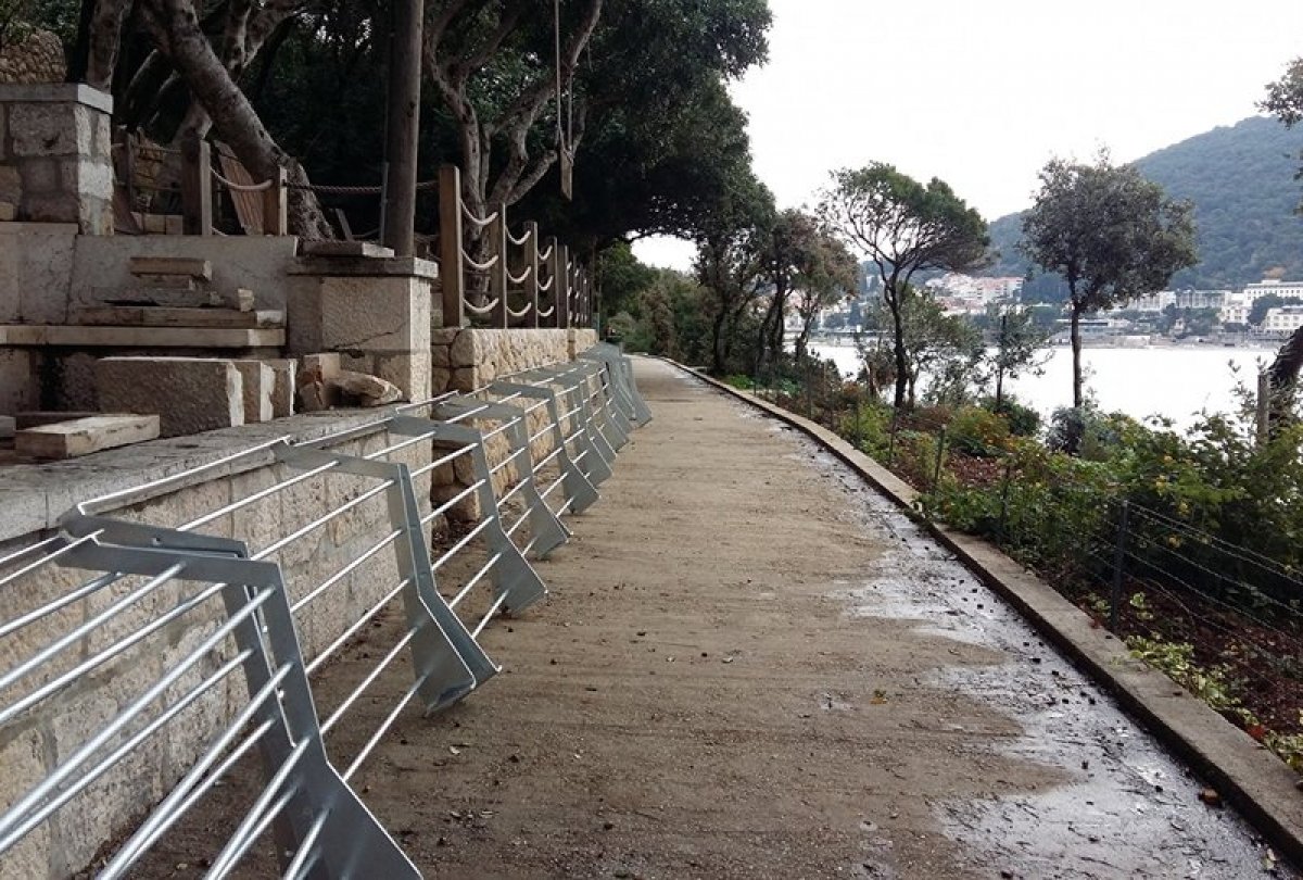 Uskoro nova ograda na Šetnici Nika i Meda Pucića