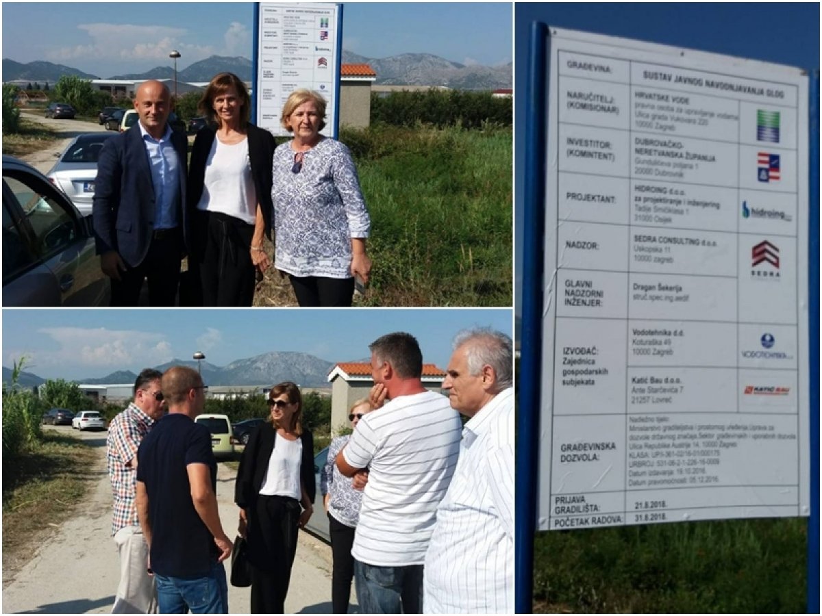 U Opuzenu uveden u posao izvođač radova na sustavu GLOG