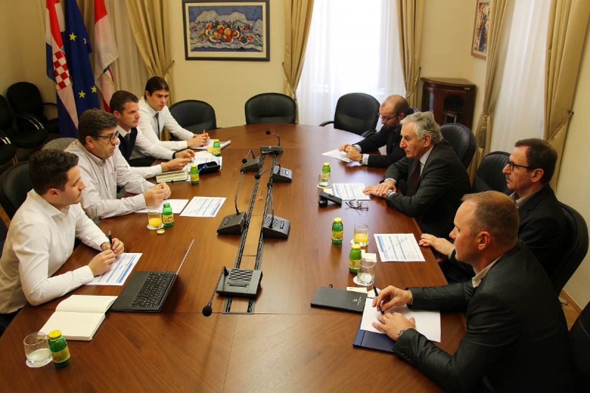 Sastanak o nastavku aktivnosti na realizaciji Kongresnog centra Dubrovnik
