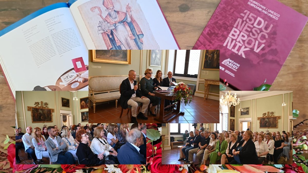PREDSTAVLJEN BOGATI KATALOG IZLOŽBE „DUBROVNIK I UNESCO”